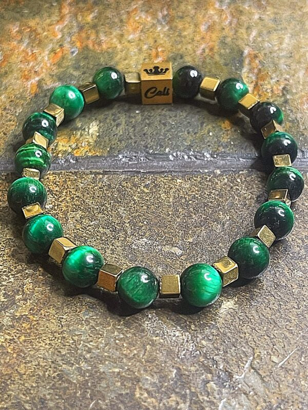 Green Tiger Bracelet (8mm)