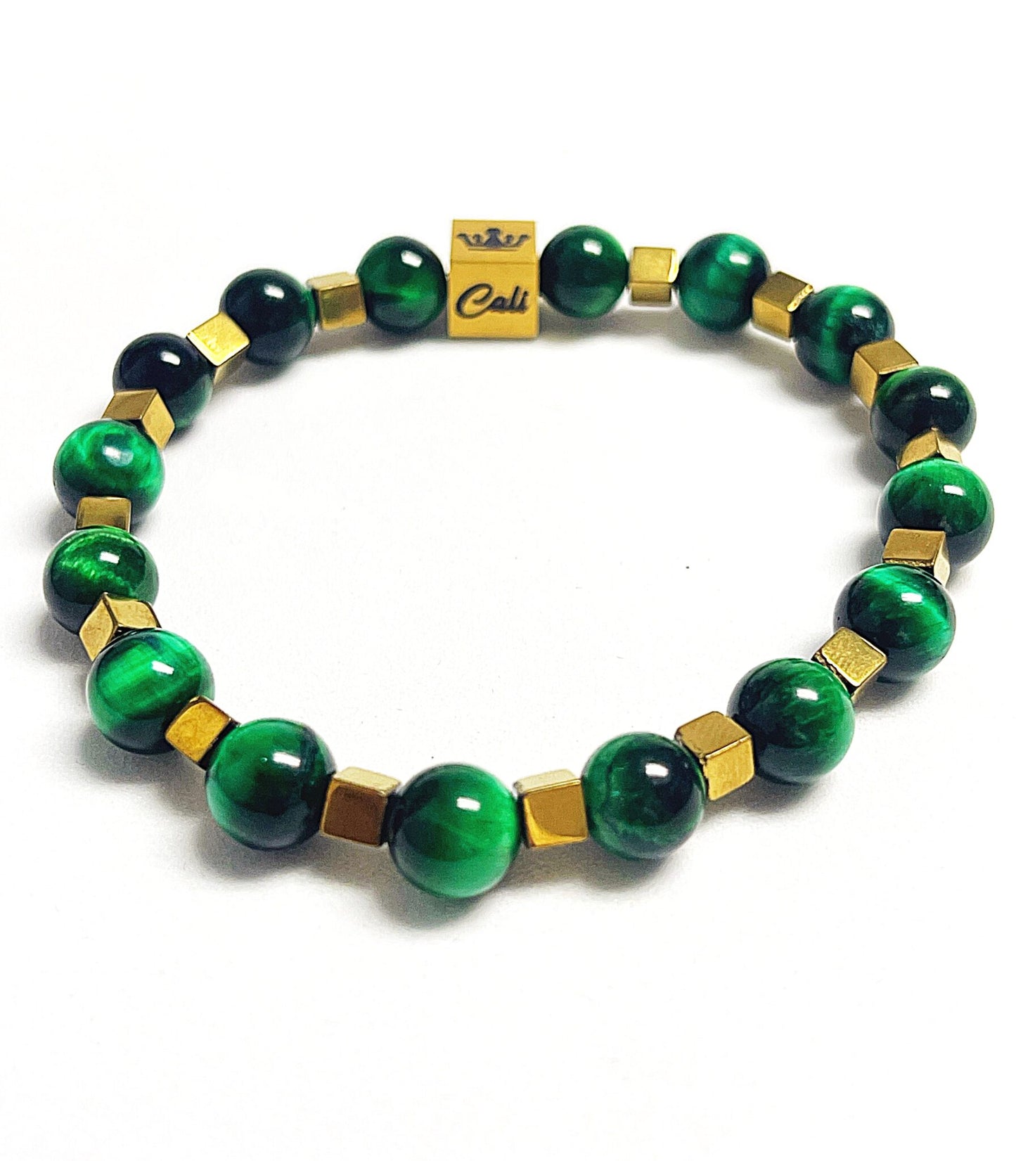 Green Tiger Bracelet (8mm)
