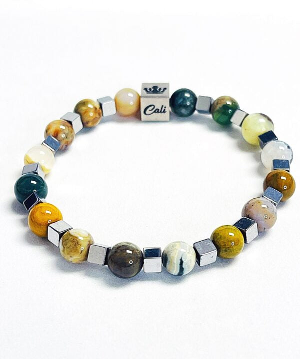 Ocean Jasper Bracelet(8mm)- 213 Series