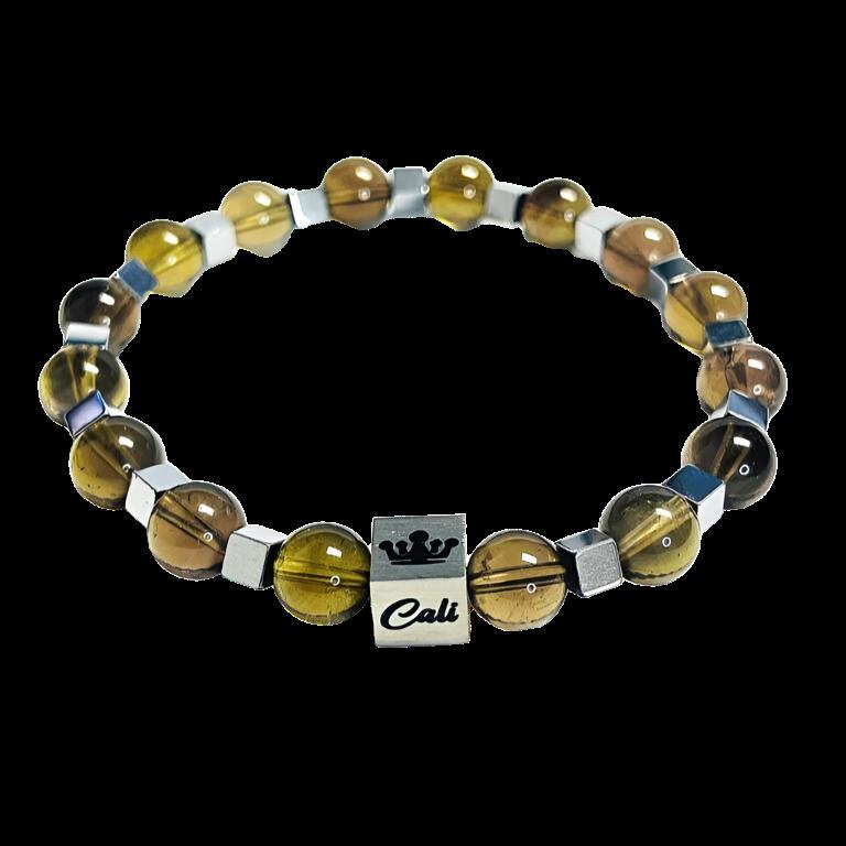 Smoky Quartz Bracelet (8mm)- 213 Series