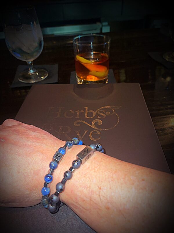 Blue Tiger Bracelet (8mm)