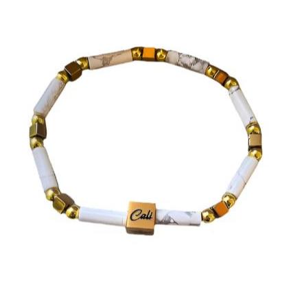 Howlite White Bracelet