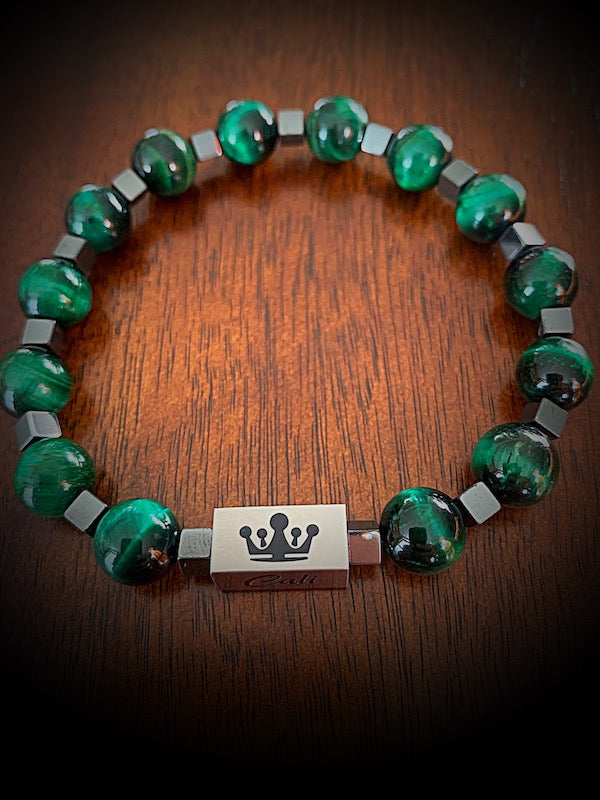 Green Tiger Bracelet (8mm)