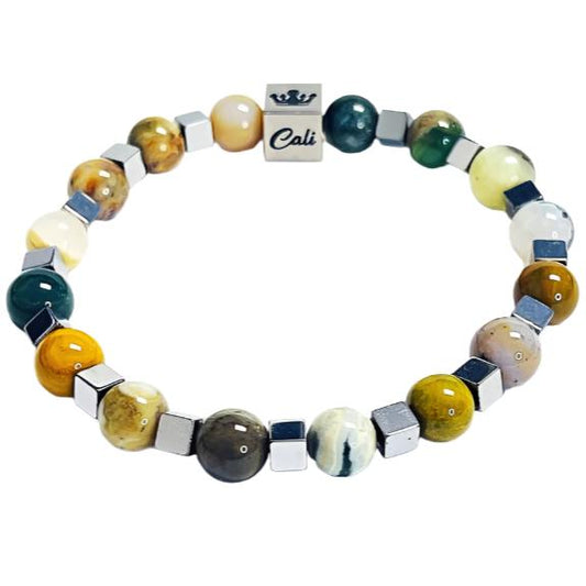 Ocean Jasper Bracelet(8mm)- 213 Series