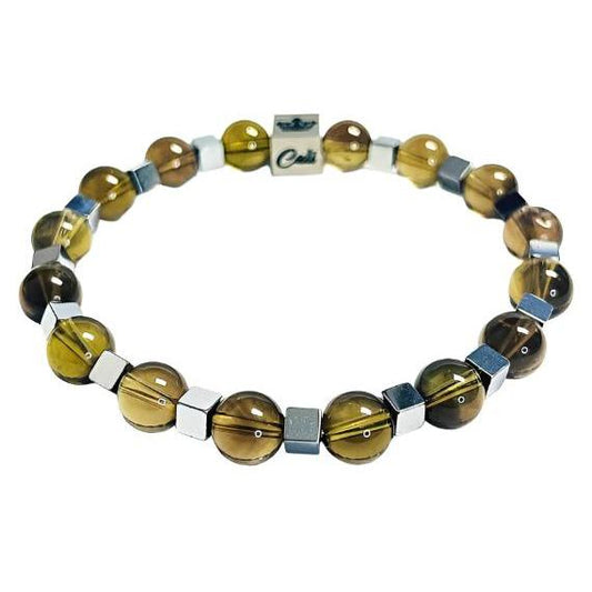 Smoky Quartz Bracelet (8mm)- 213 Series
