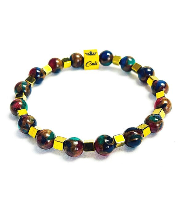Multi-Color Mosaic Quartz (8mm)- 213 Series