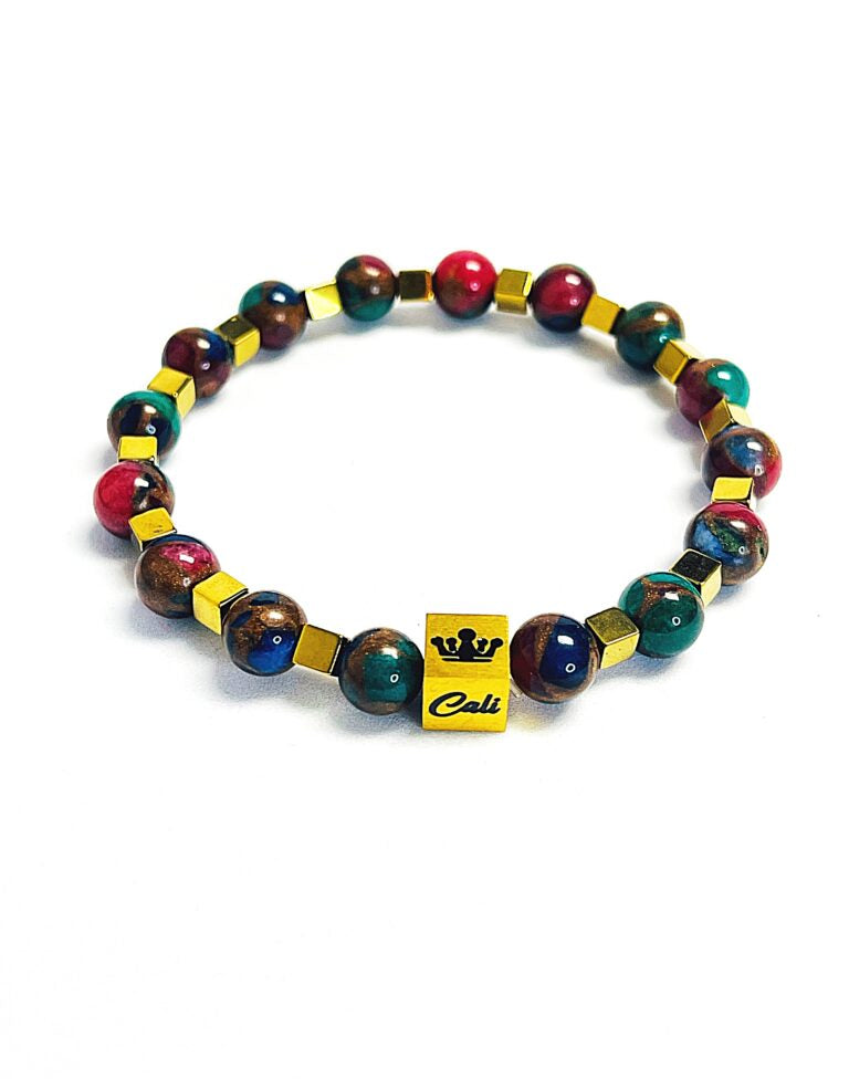 Multi-Color Mosaic Quartz (8mm)- 213 Series