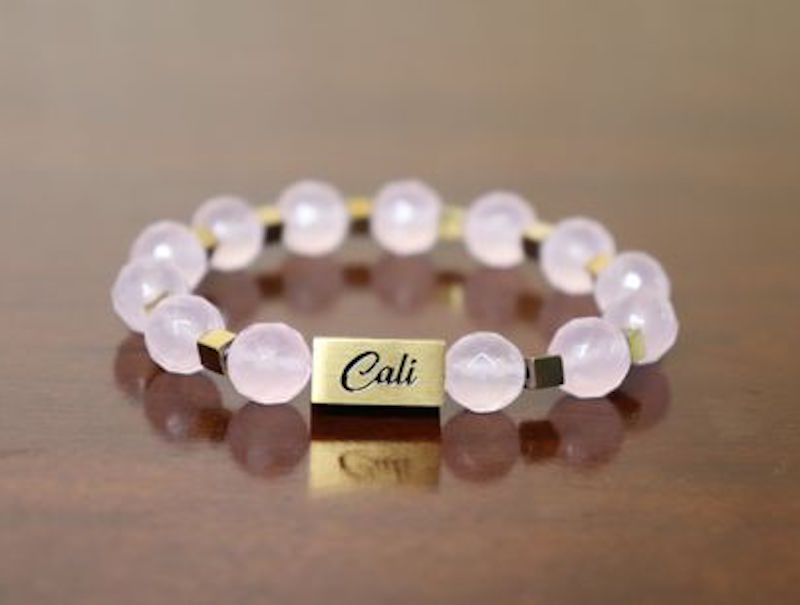 Pink Rose Quartz Bracelet (8mm)- 213 Series