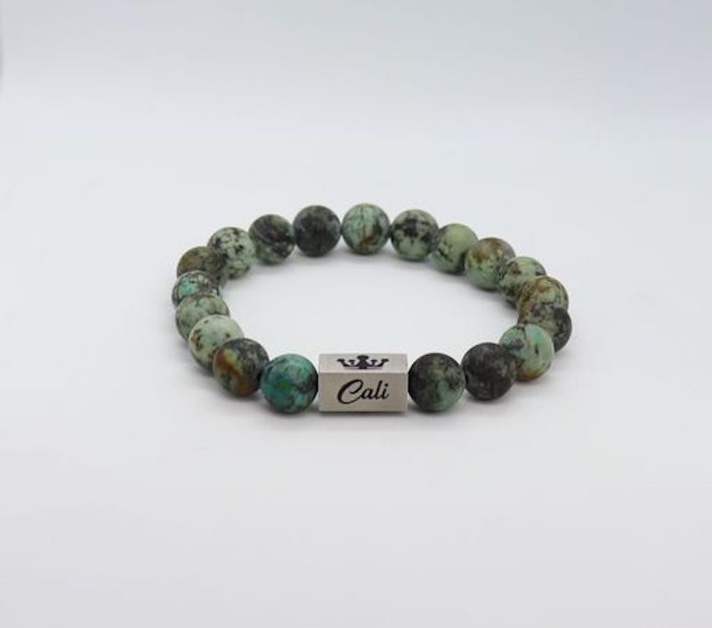 African Turquoise Bracelet - Image 4