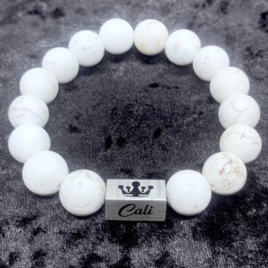 White Turquoise XL Bracelet