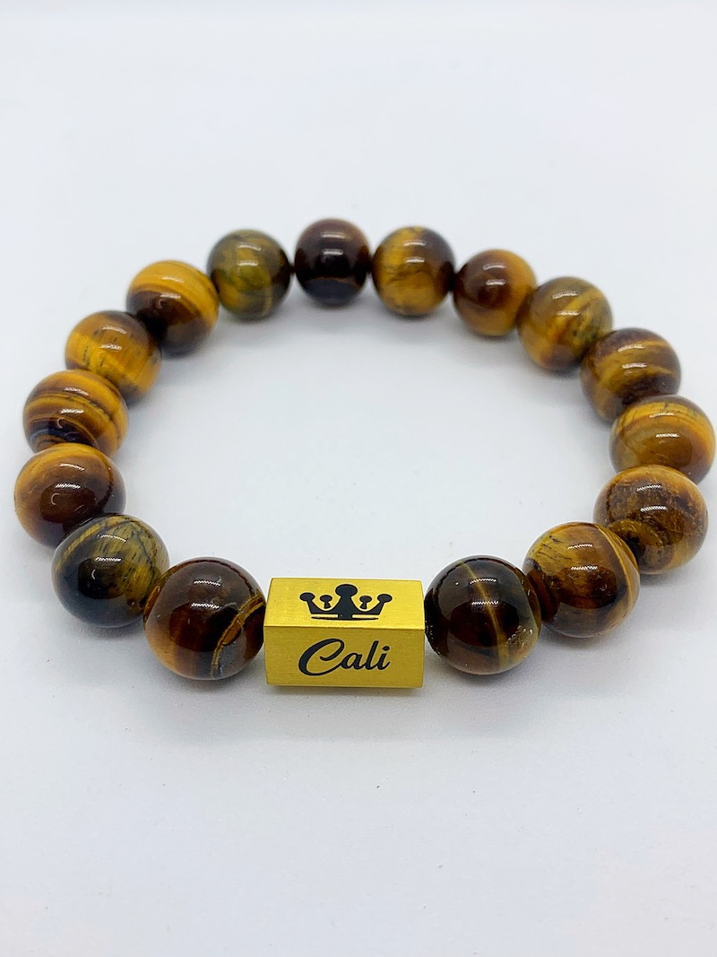 Yellow Tiger XL Bracelet