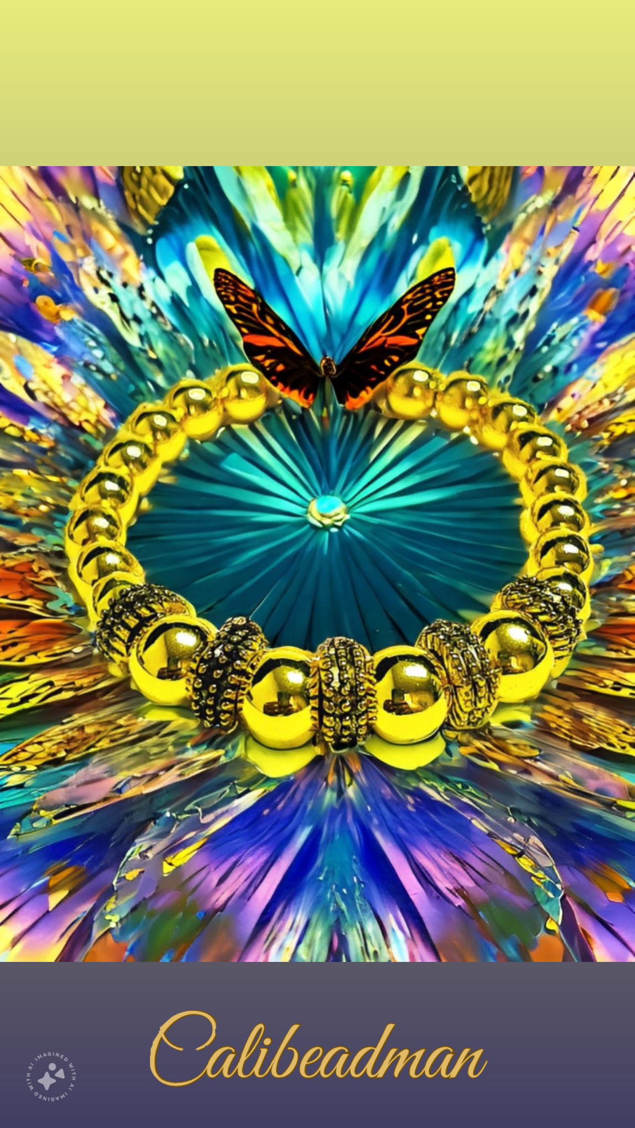 Zeus Gold Hematite Bracelet - Image 2