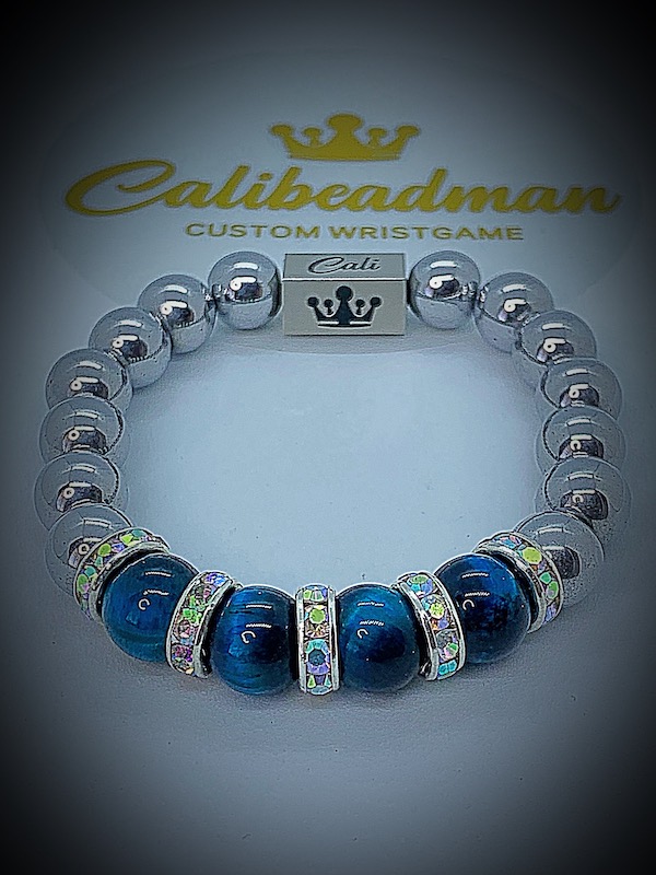 Hollywood Blues- Silver XL