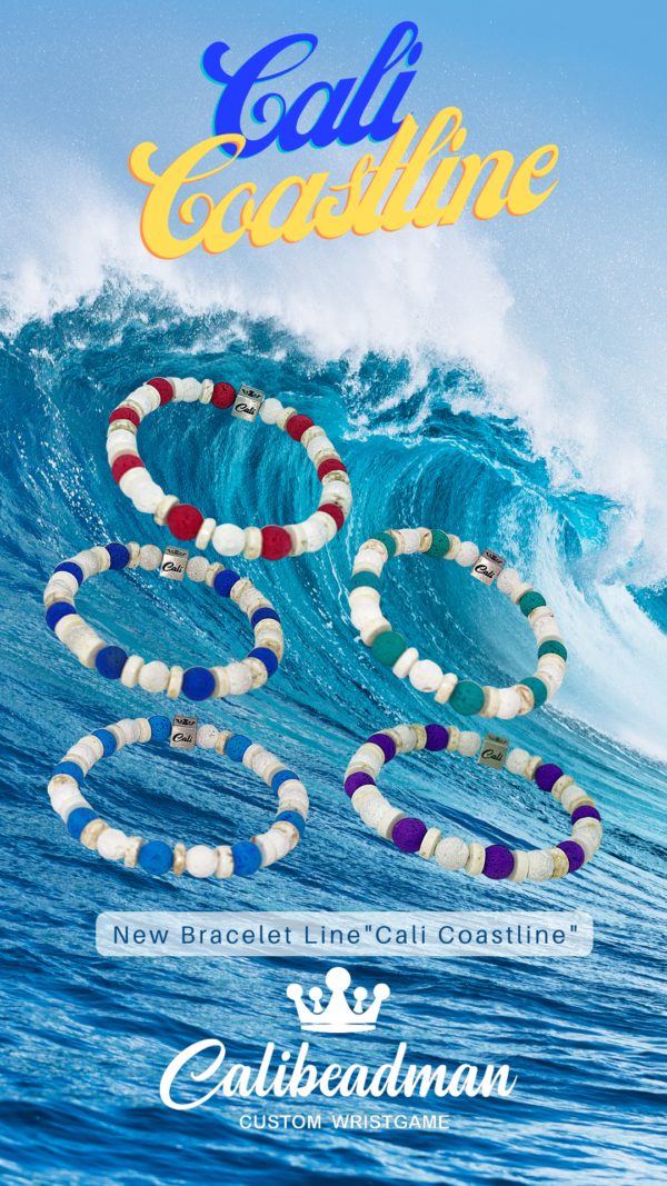 Cali Coastline Aqua Bracelet - Image 4