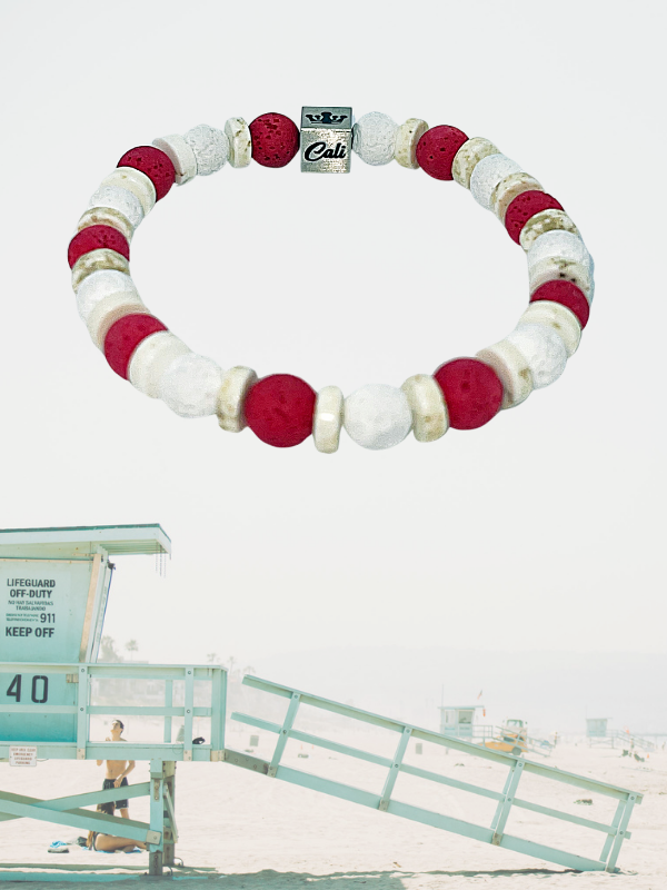 Cali Coastline Red Bracelet - Image 3