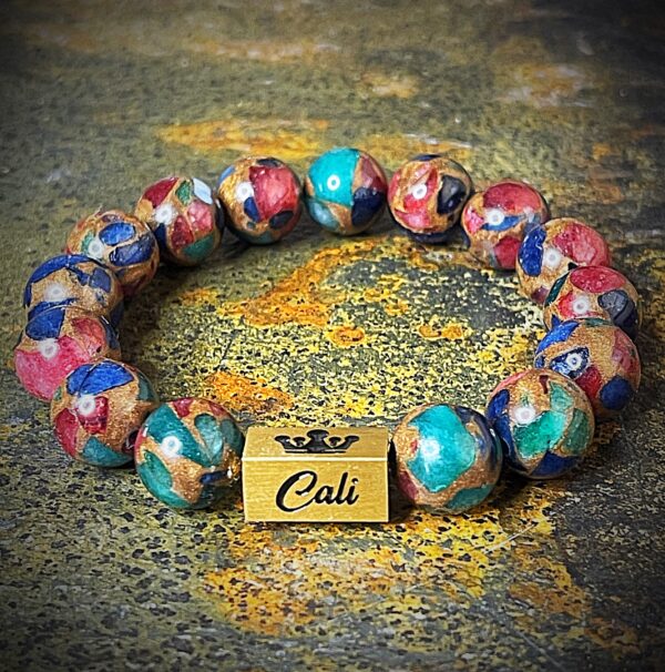 Multi-Color Mosaic Quartz XL Bracelet - Image 2