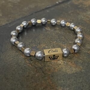 Two-Tone Silver & Gold Bracelet