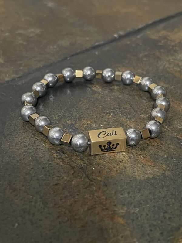 Two-Tone Silver & Gold Bracelet