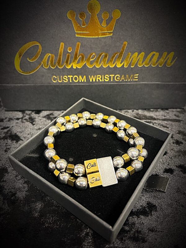 ZEN Two Tone Double Bracelet - Image 3