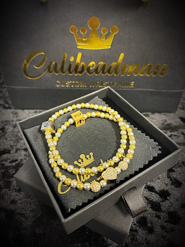 Ms Cali Mini Heart Set- Two Tone - Image 3