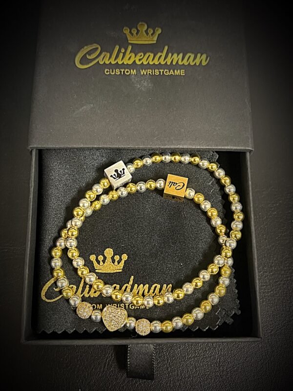 Ms Cali Mini Heart Set- Two Tone