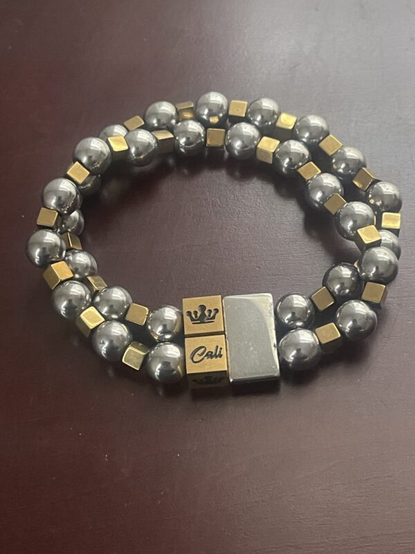 ZEN Two Tone Double Bracelet - Image 2