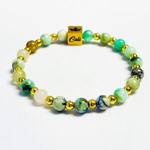 Petite Blue-Green Stone Bracelet