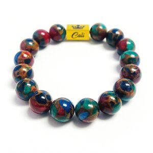 Multi-Color Mosaic Quartz XL Bracelet