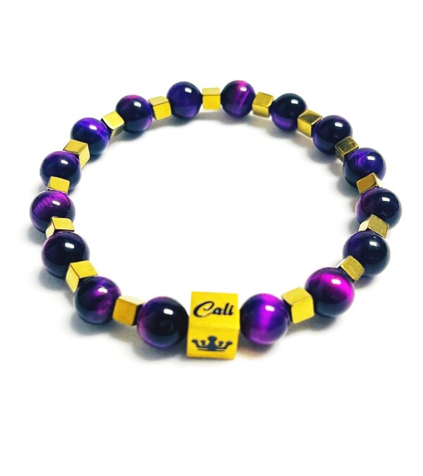 Purple Tiger Bracelet - Image 5