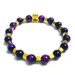 Purple Tiger Bracelet