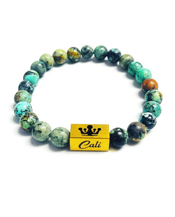 African Turquoise Bracelet - Image 5
