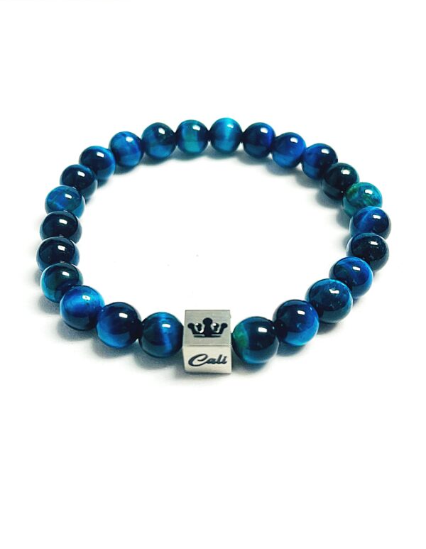 Blue Green Tiger Bracelet - Image 3