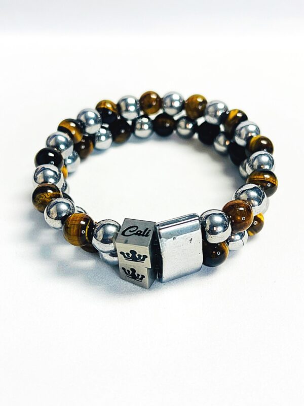 ZEN Yellow Tiger Double Bracelet - Image 6
