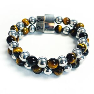 ZEN Yellow Tiger Double Bracelet