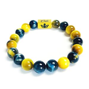 Golden Blue Tiger Bracelet