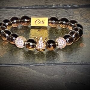 Smoky Quartz King Bracelet