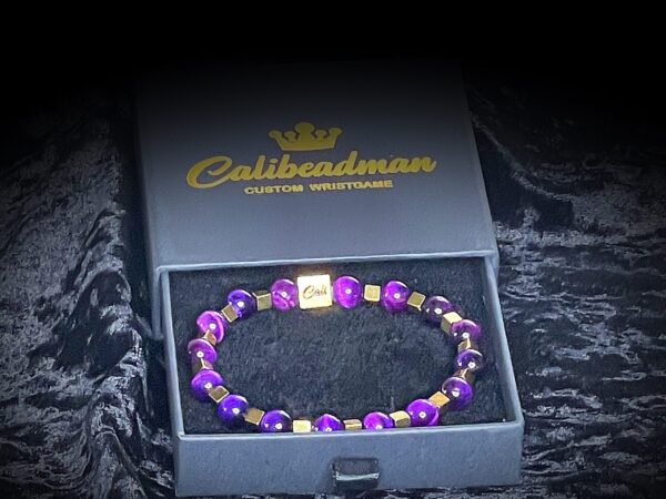 Purple Tiger Bracelet - Image 3