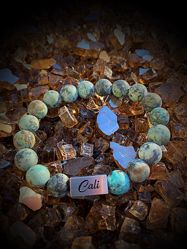 African Turquoise Bracelet - Image 3
