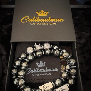 Hematite King Combo Bracelet Set