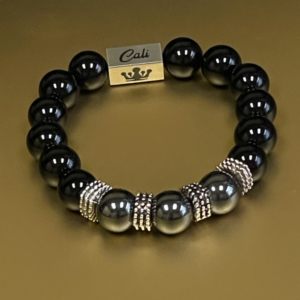 "Zeus"- Black & Sliver XL